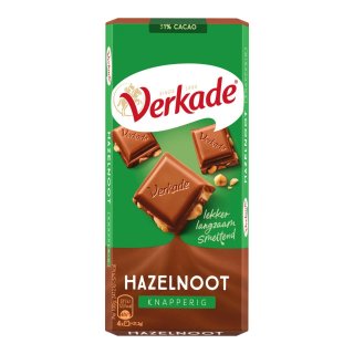 Chocoladereep melk-hazelnoot, FT 5 wikkels x 110 gram