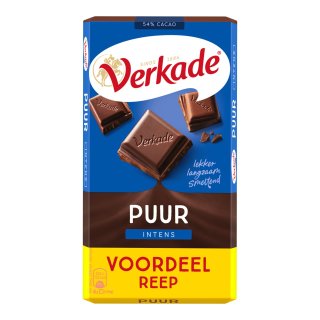 Chocoladereep puur, FT 3 wikkels x 192 gram