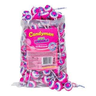 Mister bubble aardbeismaak 100 stuks