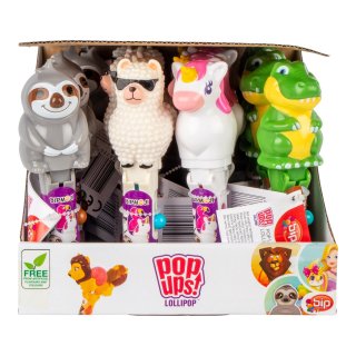 Pop ups mix lollipop 20 dozen x 10 gram