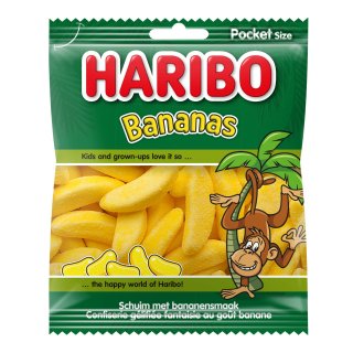Schuimsnoep bananas 28 zakjes x 70 gram