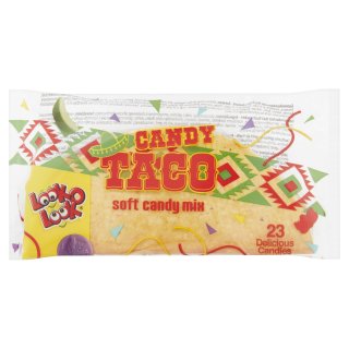 Candy Taco gefüllt mit Schaumzucker und Fruchtgummis (115g Packung)