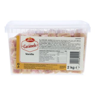 Soft caramels vanille Zak 2 kilo