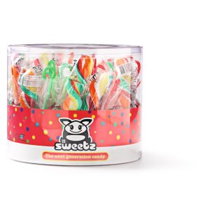 Spiraal lolly 25 stuks