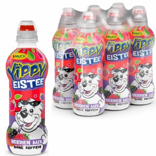 Yippy Eistee Beeren-Mix (6x330ml Flasche) VPE