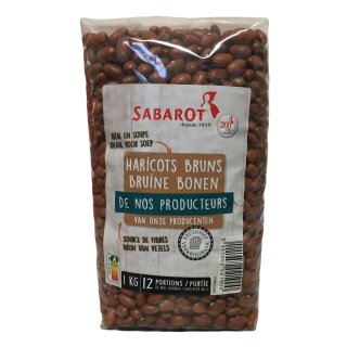 Sabarot Bruine Bonen (Braune Bohnen) (1kg Packung)