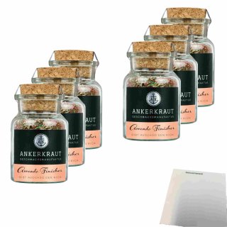 Ankerkraut Avocado Finisher Gewürzmischung 6er Pack (6x90g) + usy Block