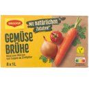 Maggi Gemüsebrühe 8x1L (168g Würfel) + usy Block