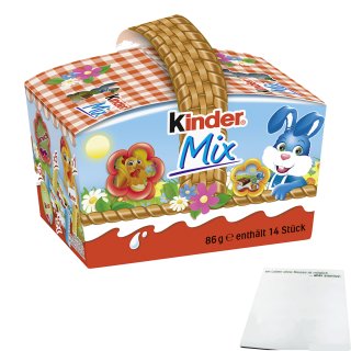 Ferrero kinder Mix Picknick Körbchen (86g) + usy Block
