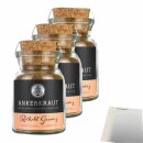 Ankerkraut Rotkohl Gewürz 3er Pack (3x70g Glas) + usy Block