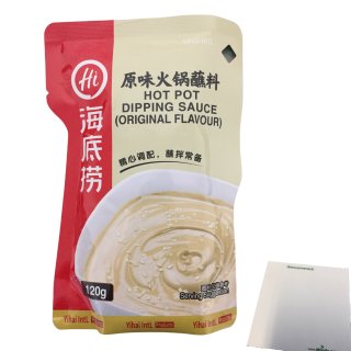 Haidilao Hot Pot Dip Original Flavour (120g Beutel) + usy Block