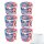 Haribo Maoam Kracher USA Edition 6er Pack (6x600g kleine Runddose) + usy Block