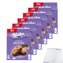 Milka Choco Brookie 6er Pack (6x132g Packung) + usy Block