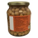 Alnatura Bio Kichererbsen 3er Pack (3x350g Glas) + usy Block