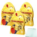 Toblerone Osterpräsent 3er Pack (3x144g Packung) + usy Block
