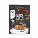 Edeka Snack Balls Erdnuss Salz 3er Pack (3x145g Beutel) + usy Block