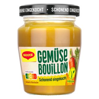 Maggi Eingekochte Bouillon Gemüse für 3,5l (160g Glas)