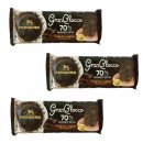 Perugina extra dunkle Schokolade 70% Kakao 3er Pack...