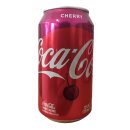 Coca Cola Cherry USA (24x355ml Dose EINWEG) + usy Block