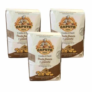 Caputo Farina Molino di Napoli Pasta Fresca e Gnocchi 6er Pack (6x1 KG)