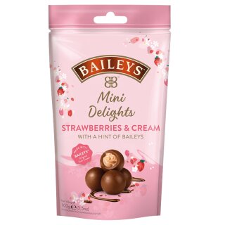 Baileys Schokolade Mini Delights Strawberries & Cream (102g Packung)