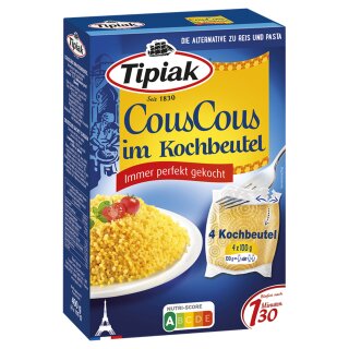 Tipiak CousCous im Kochbeutel (400g)