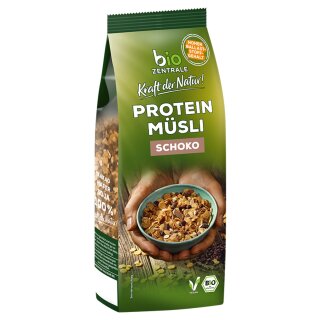 biozentrale Protein Müsli Schoko (375g Packung)