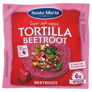 Santa Maria Tortilla Rote Beete (240g Packung)