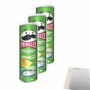 Pringles Sour Cream & Onion 3er Pack (3x185g Dose) +...