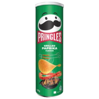 Pringles Grilled Paprika Flavour (185g Packung)