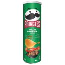 Pringles Grilled Paprika Flavour 3er Pack (3x185g Packung) + usy Block