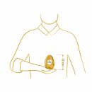 Rocher Osterei The Golden Experience 3er Pack (3x100g) + usy Block