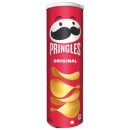 Pringles Original 3er Pack (3x185g Packung) + usy Block