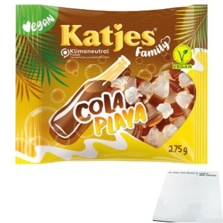 Katjes Family Cola Playa (275g Packung) + usy Block