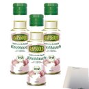 Rapsgold Bio Würzöl Knoblauch 3er Pack (3x100ml Glas) + usy Block