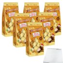 Ferrero Küsschen Cremige Weihnachtskugeln mit Mandel und Schokolade 6er Pack (6x100g Tüte) + usy Block