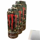 Monster Assault rot Energy Drink 3er Pack (3x0,5L) + usy...