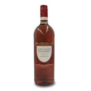Rietburg Portugieser Weissherbst lieblich Pfalz mit 10,5% Vol. (1X1l Flasche)