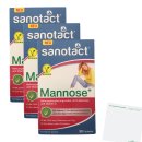 Sanotact Mannose+ 3er Pack (3x30 Tabletten) + usy Block