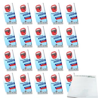 PaperMints Cool Caps Mint Sugarfree Packung 20er Pack (20x24 Frischeperlen mit Minzgeschmack) + usy Block