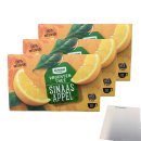 Jumbo Vruchten Thee (Früchtetee) Orange 3er Pack (3x20 Teebeutel, 30g Packung) + usy Block