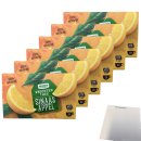 Jumbo Vruchten Thee (Früchtetee) Orange 6er Pack (6x20 Teebeutel, 30g Packung) + usy Block