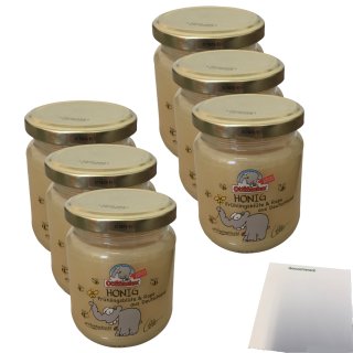 Ottifanten Honig Frühlingsblüte & Raps 6er Pack (6x250g Glas) + usy Block