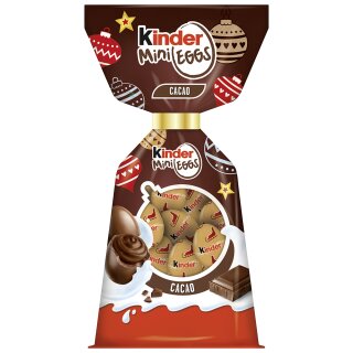 Ferrero Kinder Mini Eggs mit Cacao (85g Beutel)