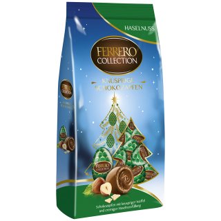 Ferrero Collection Knusprige Schokozapfen Haselnuss (100g Beutel)