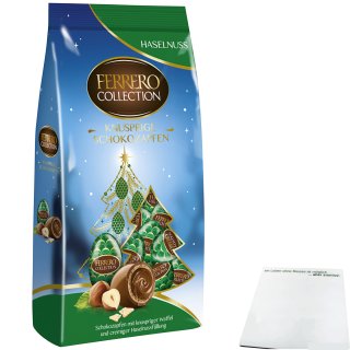 Ferrero Collection Knusprige Schokozapfen (100g Beutel) + usy Block