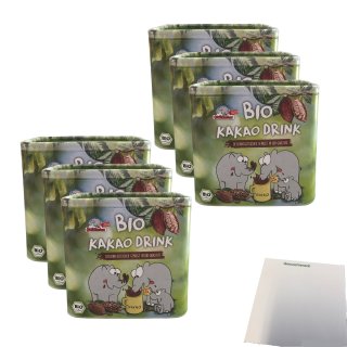 Ottifanten Bio Kakao Drink 6er Pack (6x350g Packung) + usy Block