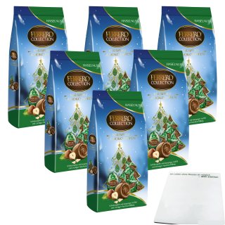 Ferrero Collection Knusprige Schokozapfen 6er Pack (6x100g Beutel) + usy Block