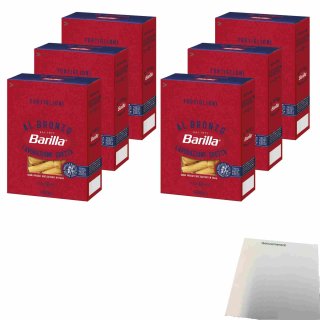 Barilla Al Bronzo Tortiglioni 6er Pack (6x400g Packung) + usy Block