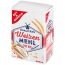 Gut & Günstig Weizenmehl Type 405 3er Pack (1kg Packung) + usy Block